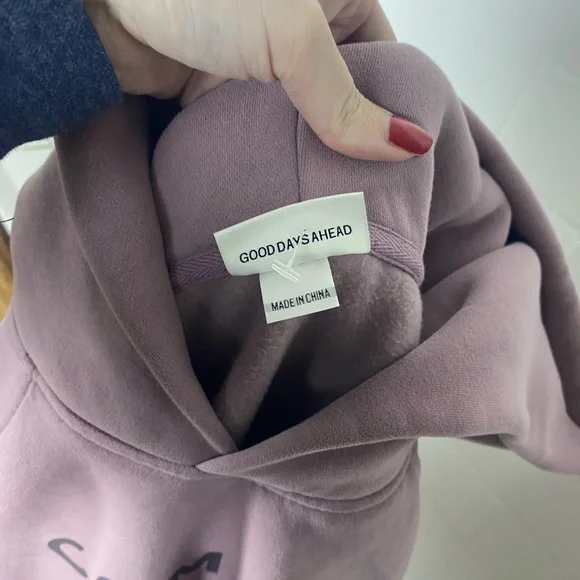 Comfrt Tranquil Hoodie in Orchid - Picture 8 of 8